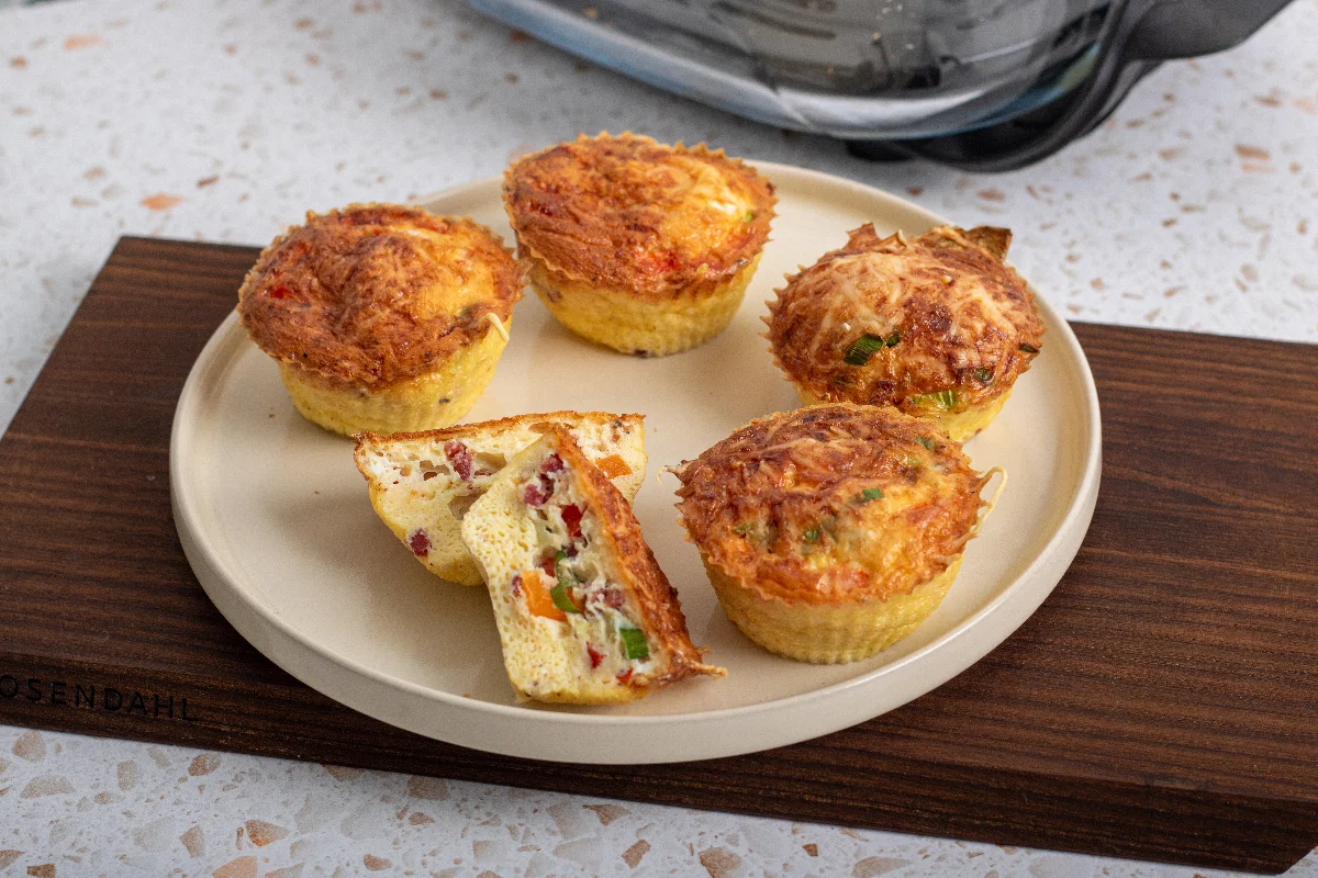Eier Muffins aus dem Airfryer
