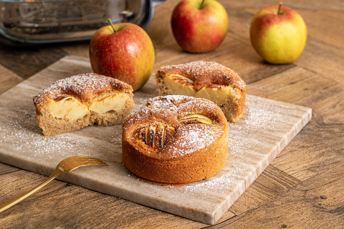 Apfelkuchen aus dem Airfryer