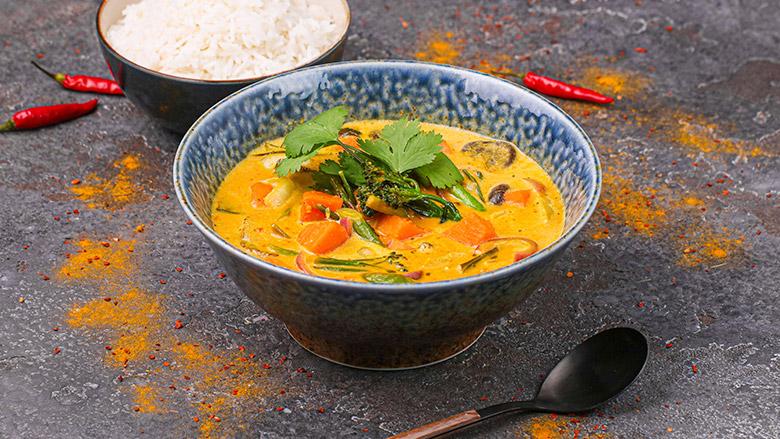 Massaman Curry mit selbstgemachter Currypaste