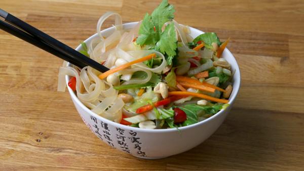 Schneller Glasnudelsalat (köstlich)