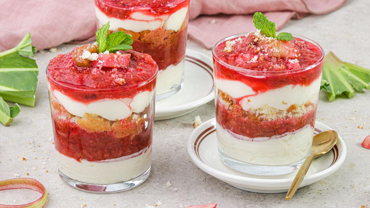 Rhabarber Tiramisu