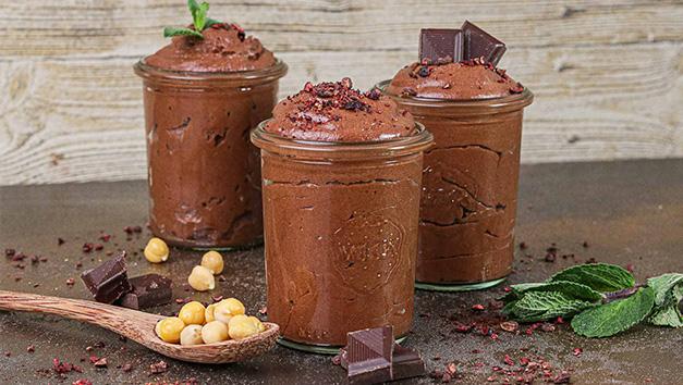 Vegane Mousse au Chocolat (wie das Original)