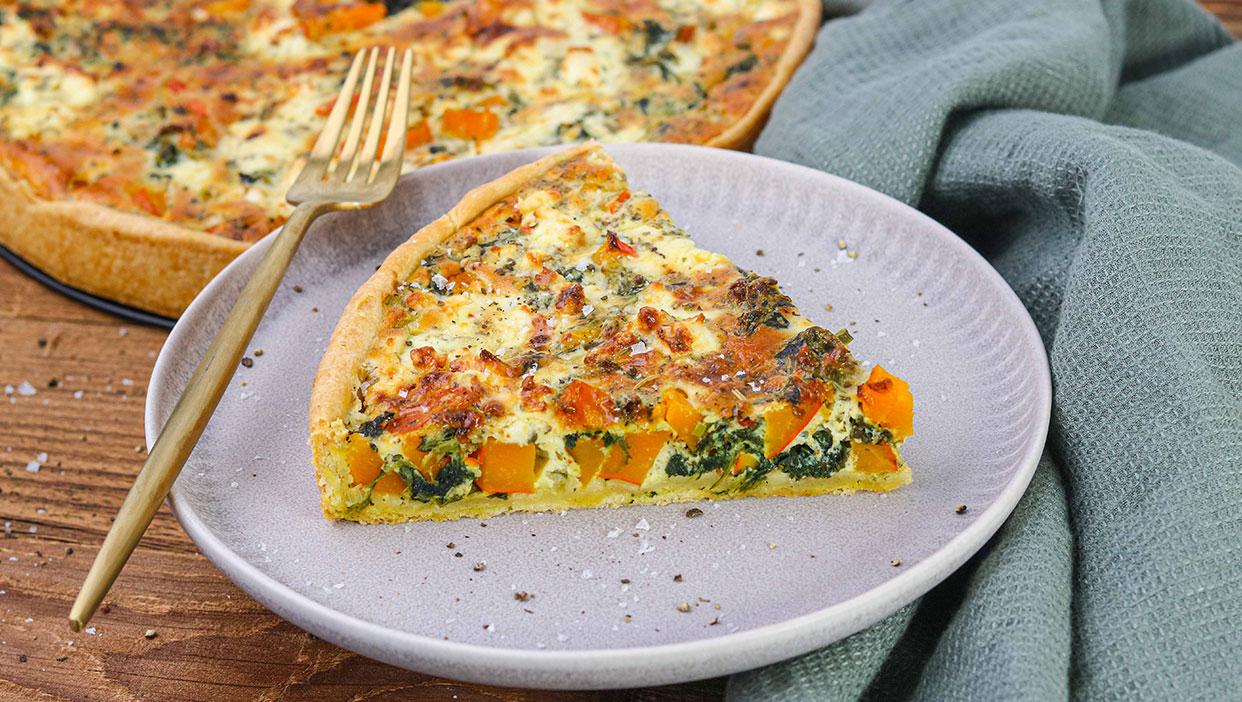 Kürbis-Quiche (super lecker)