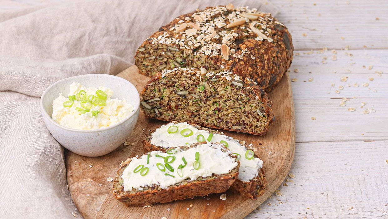 Knuspriges Körnerbrot ohne Mehl