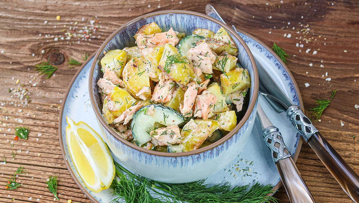 Kartoffel-Lachs-Salat