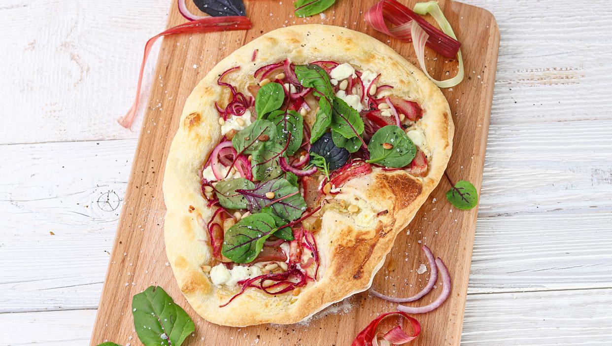 Sommerlicher Blitz-Flammkuchen