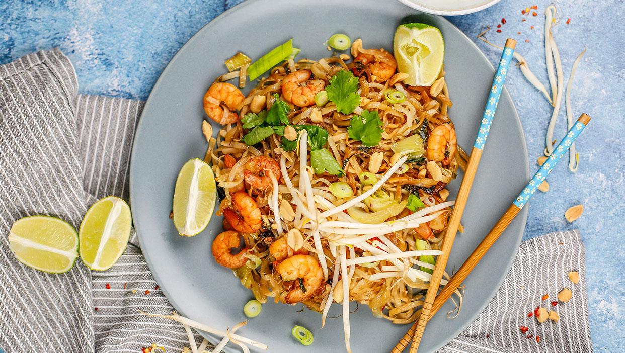 Easy Shrimp Pad Thai