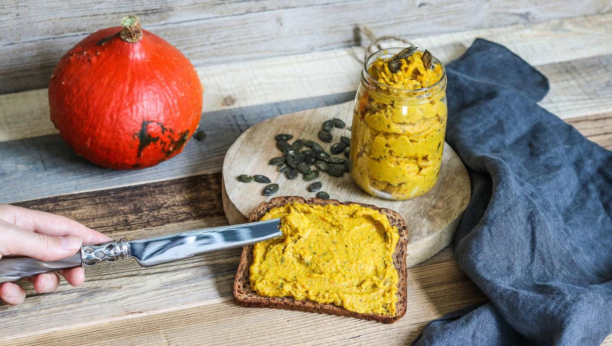 Kürbis Pesto (Brotaufstrich)