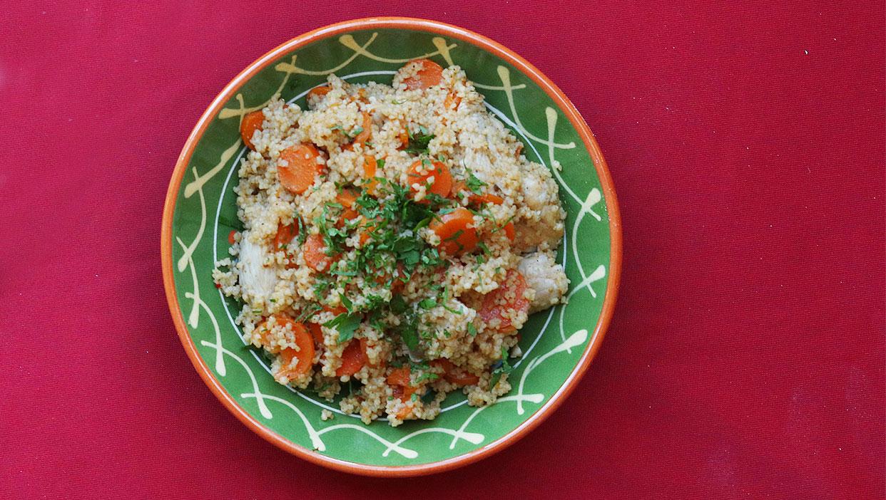 Orientalisch angehauchter Couscous