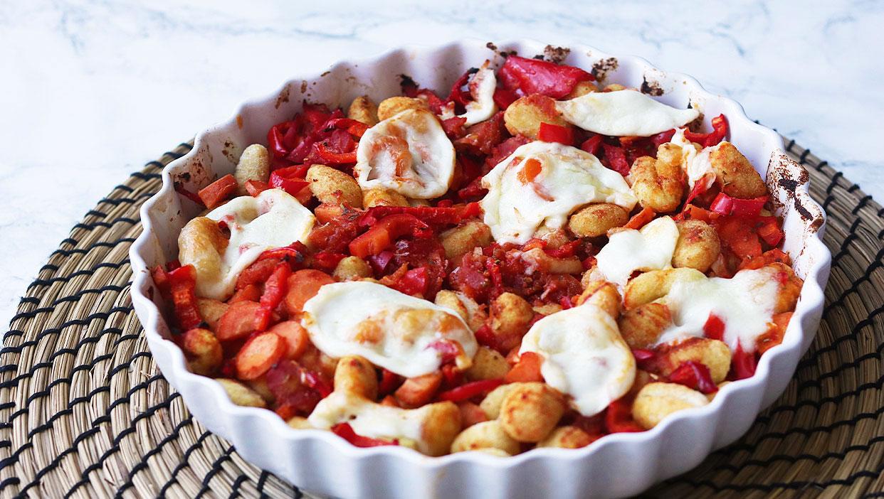 Einfacher Gnocchi-Auflauf