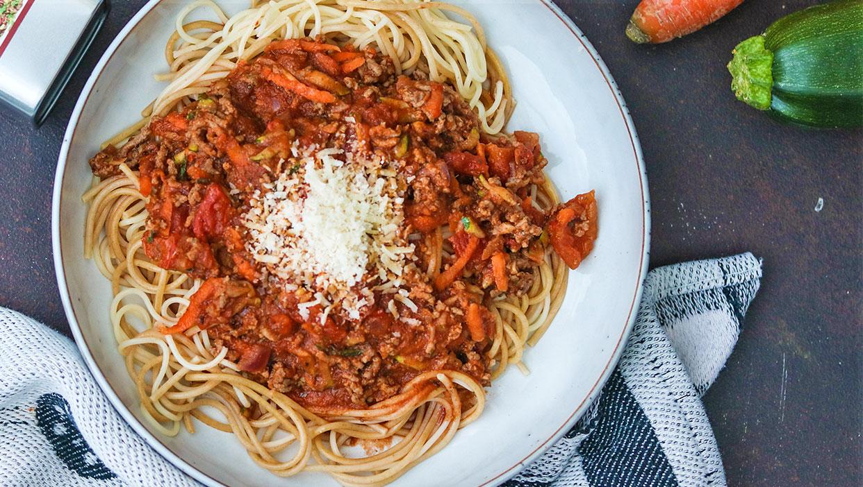 Verfeinerte Bio-Bolognese