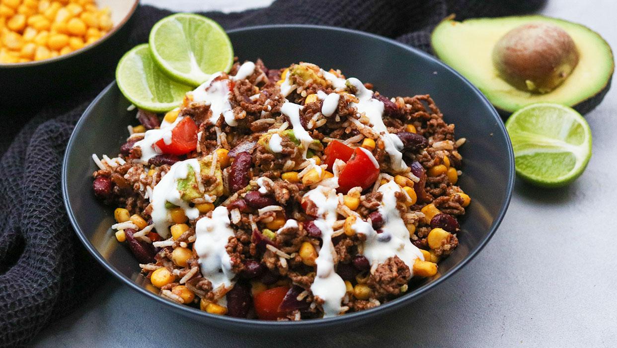 Mexiko Burrito Bowl