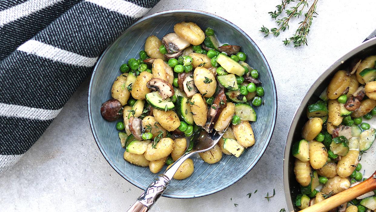 Herbstliche Gnocchi-Pfanne
