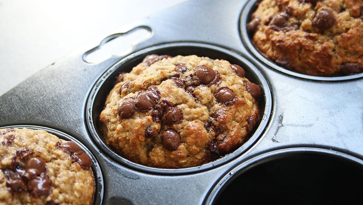6-Zutaten Bananenbrot-Muffins à la Foodoholic