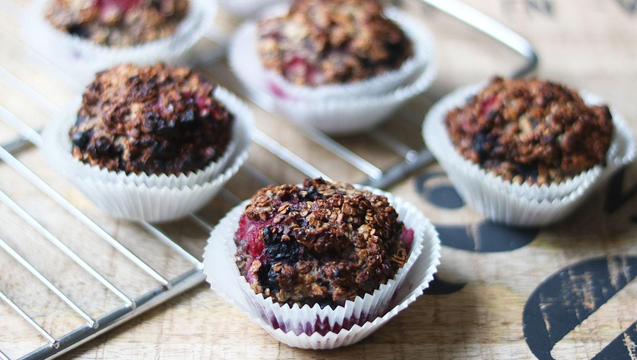 Foodoholic Früchte-Frühstücks-Muffins