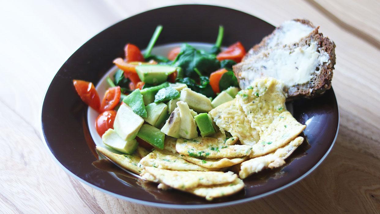 Foodoholics herzhafte Frühstücksbowl