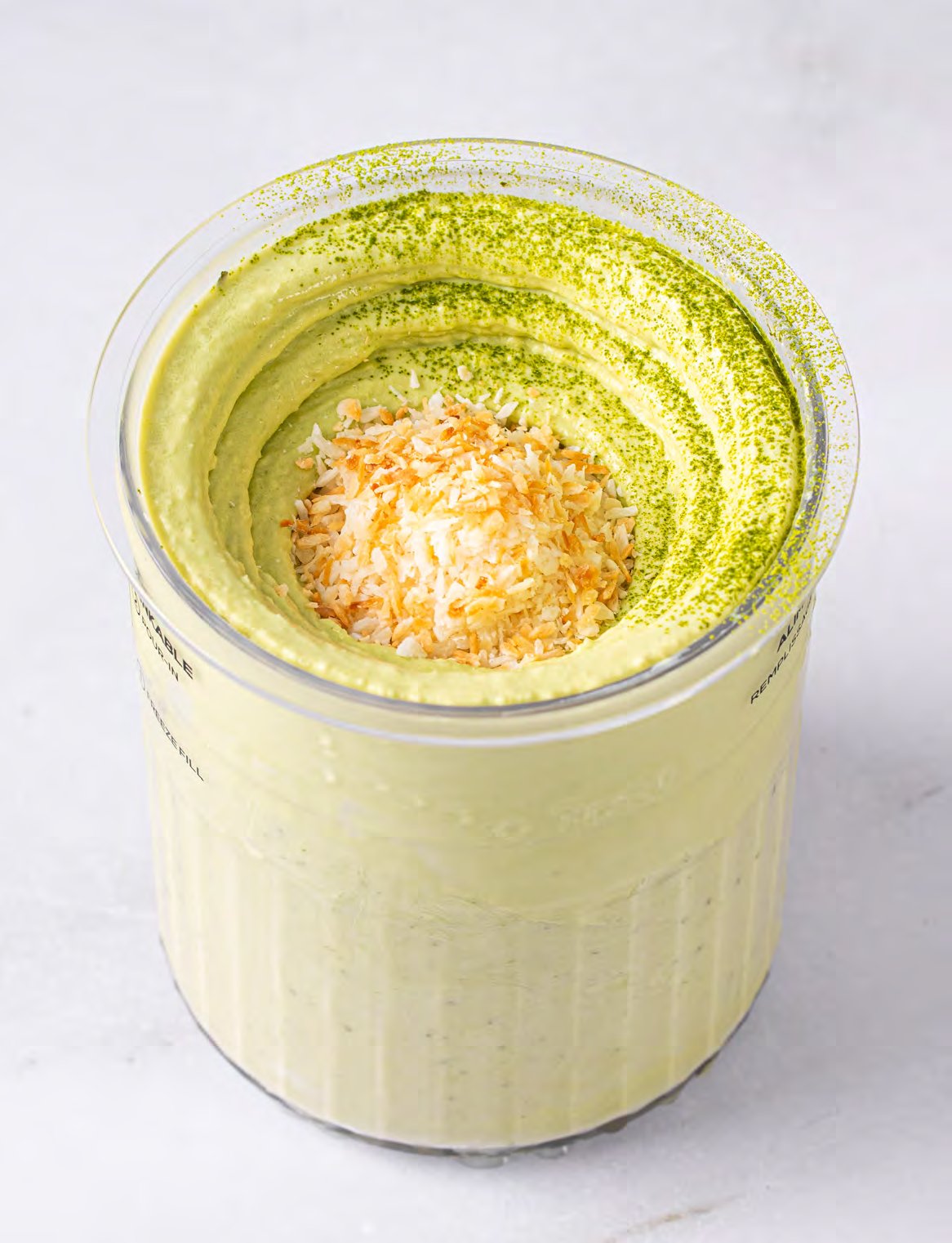 Frozen Joghurt Matcha-Kokos