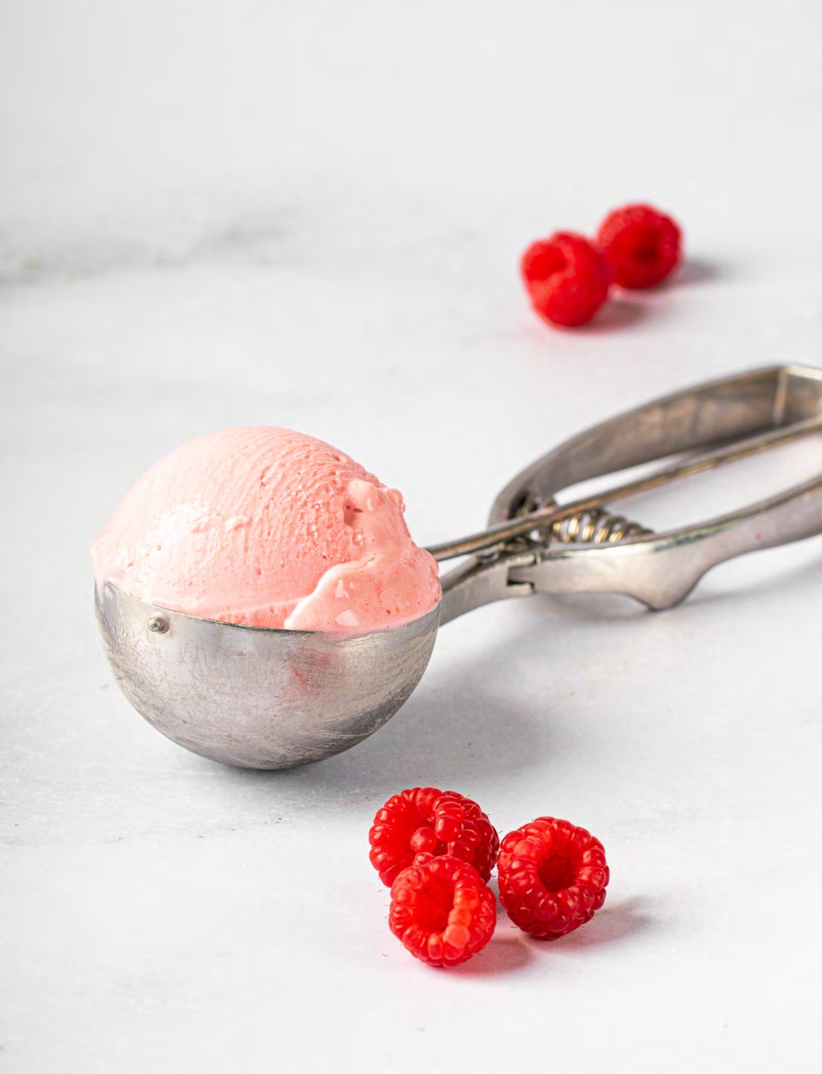 Himbeer Quark Eis
