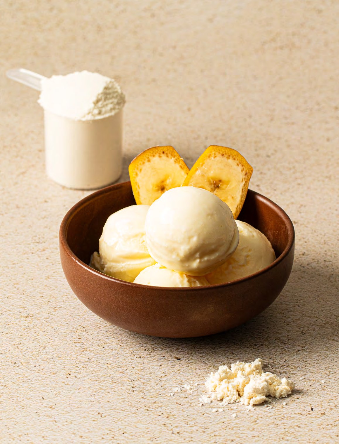 Protein Bananen Eis