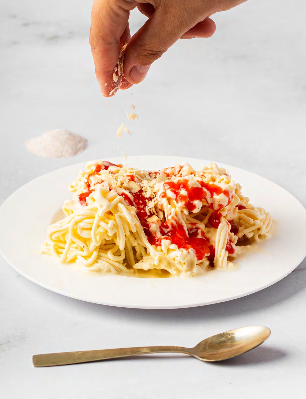 Spaghetti Protein Eis