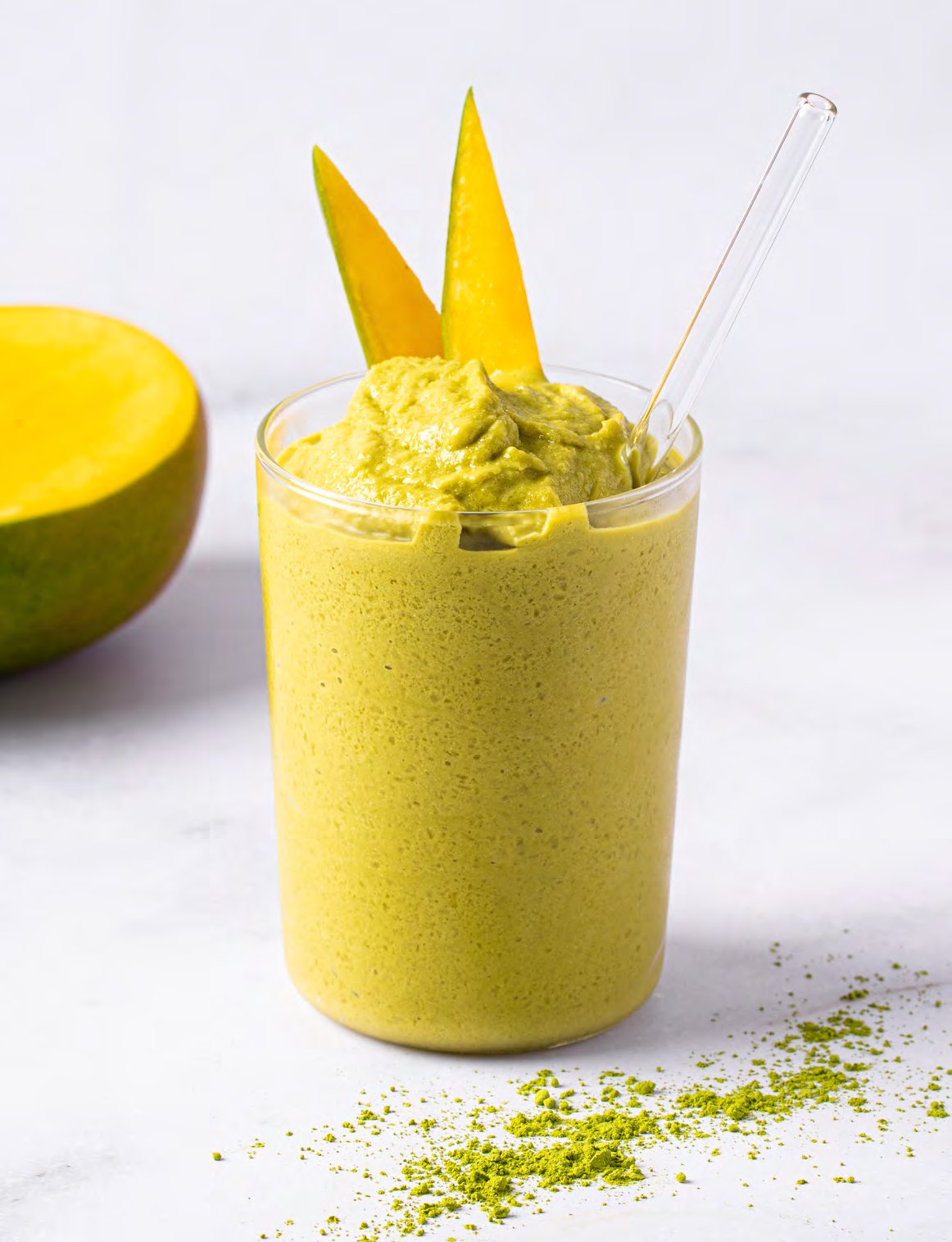 Frozen Mango Matcha