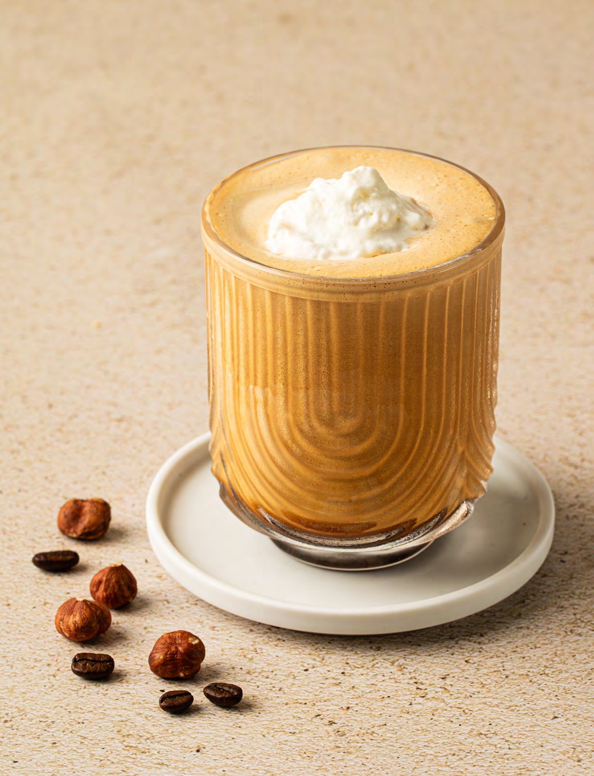 Espresso-Haselnuss Slushi