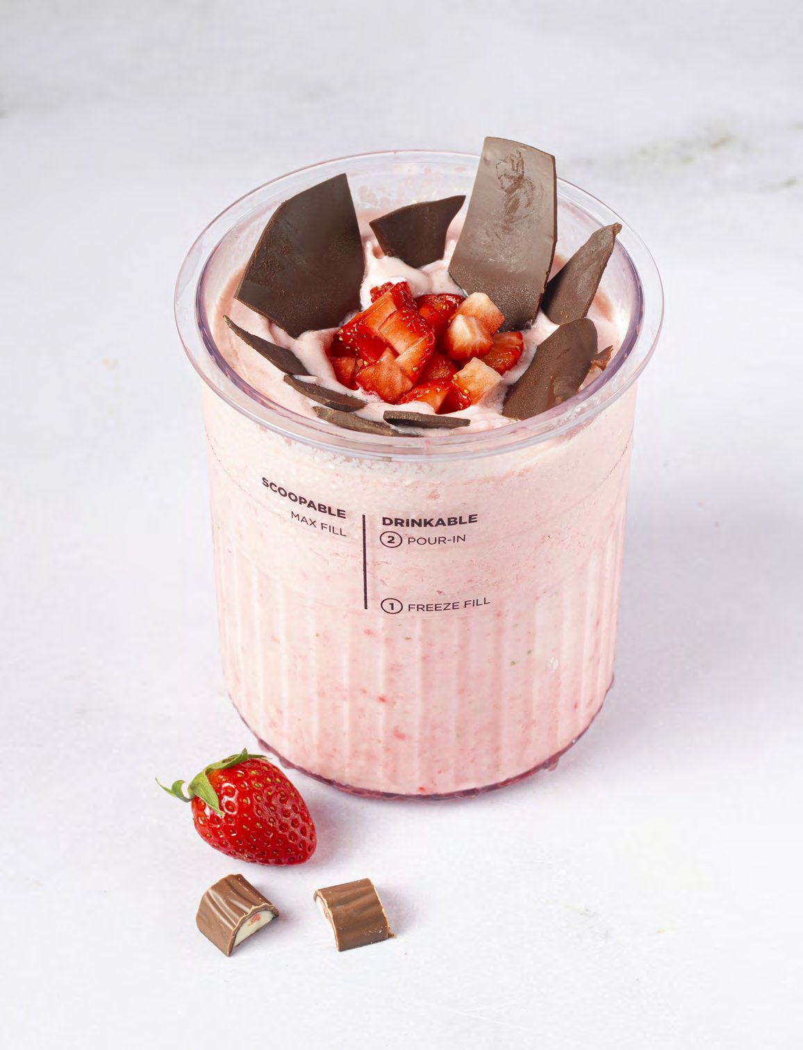 Erdbeer-Schoko Froyo
