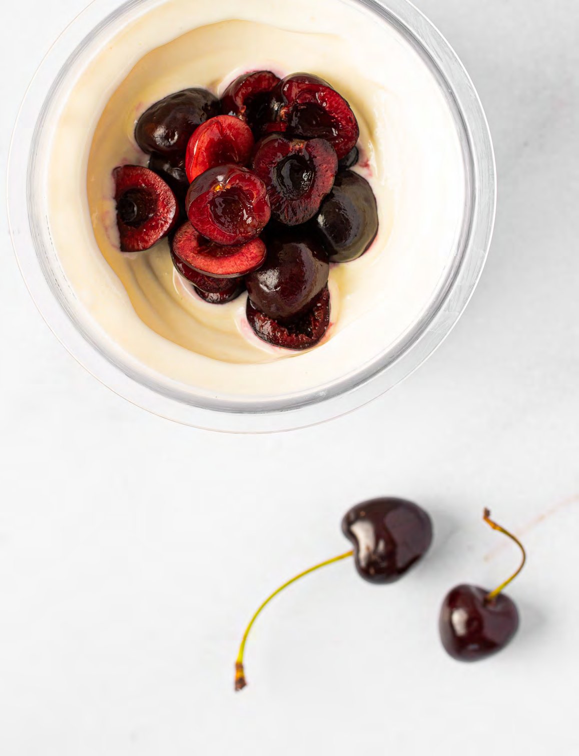 Frozen Kirsch Joghurt