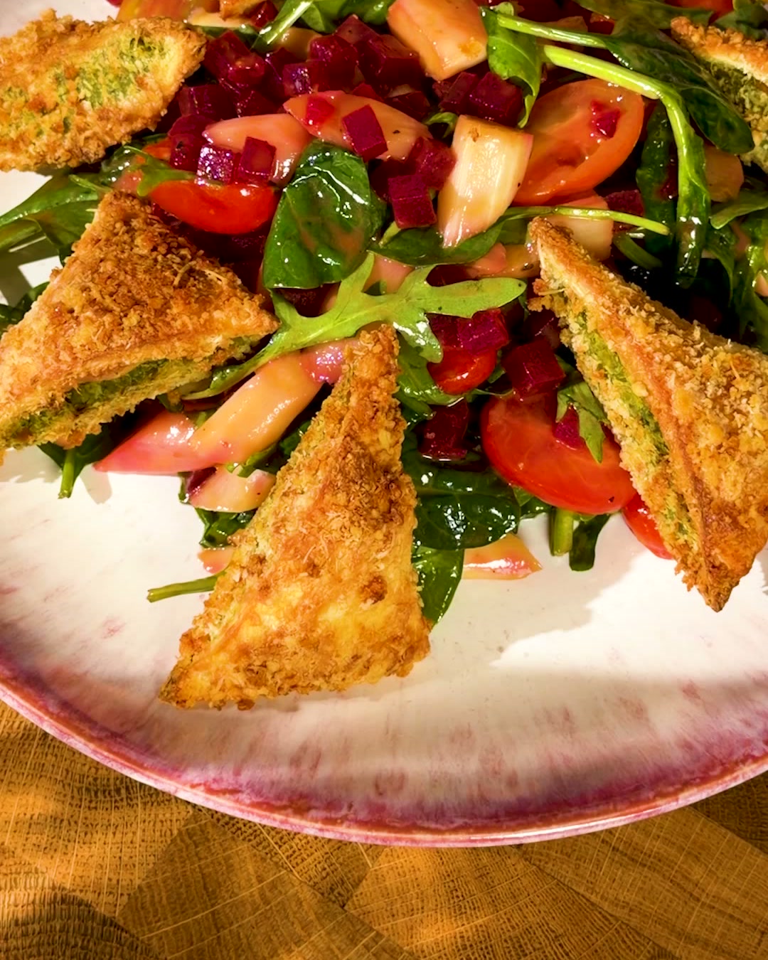 Parmesan Maultaschen