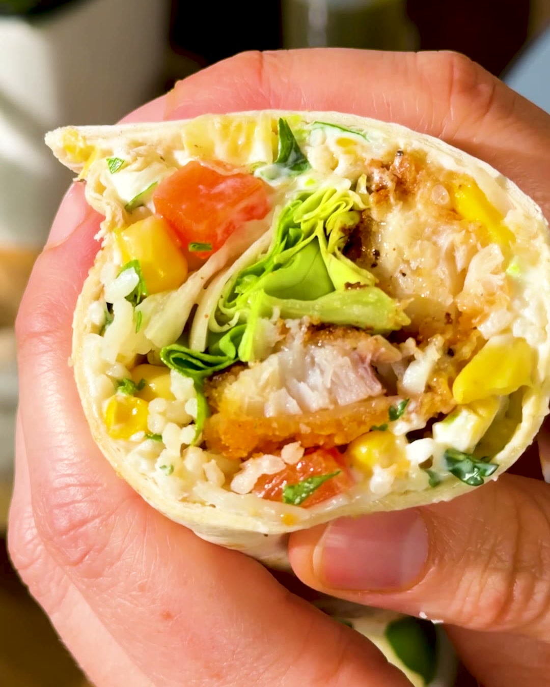 Fisch(stäbchen) Wraps