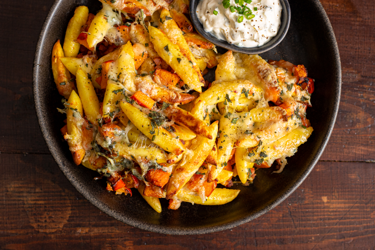 Herbstliche Schupfnudeln aus dem Airfryer
