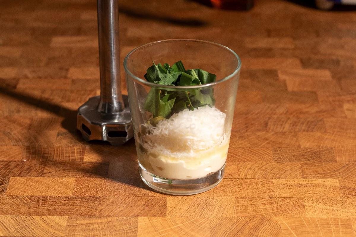 Schneller Spargel Bärlauch Ceasar Salad - Schritt 4