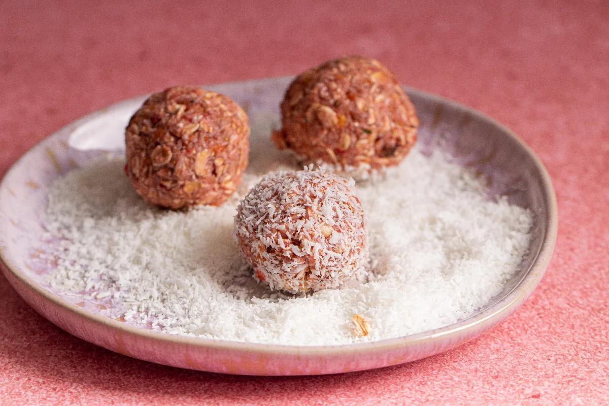 Erdbeer Energy Balls - Schritt 4