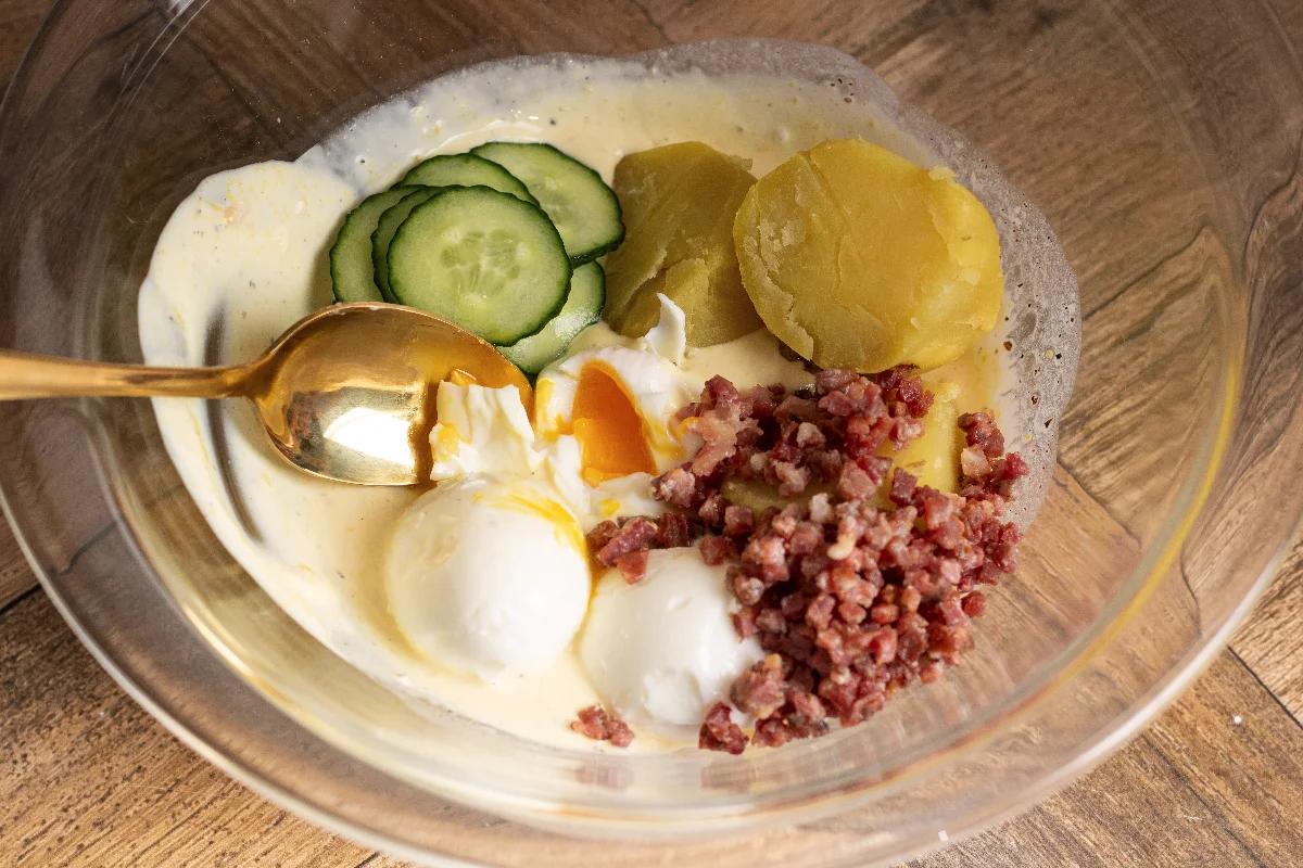 Blitzschneller Kartoffel-Eier-Salat - Schritt 4