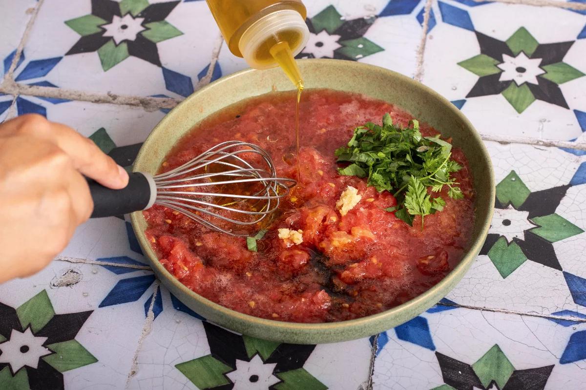 Kalte Sommer-Tomaten Ramen - Schritt 2