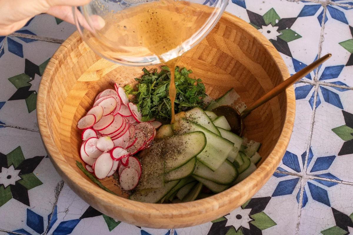 Gurkensalat mal anders - Schritt 4