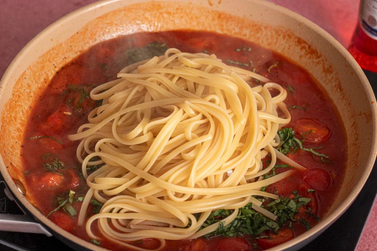 Aperol Spritz Pasta - Schritt 5