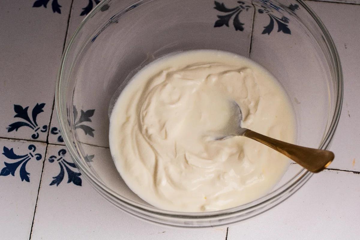 Kühles Joghurt Ei Frühstück - Schritt 3