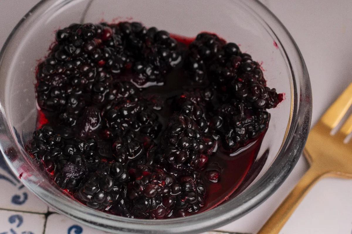 Spätsommer Bircher Müsli Brombeere - Schritt 2