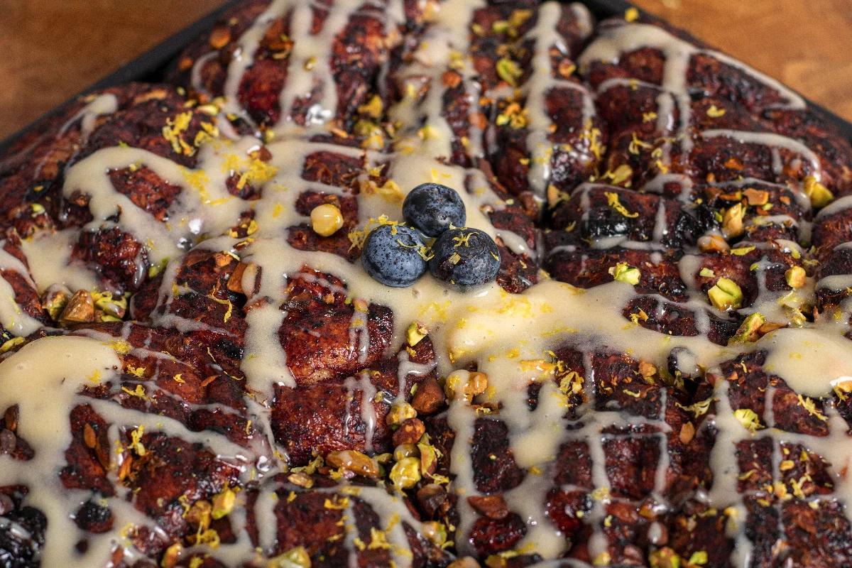 Blaubeer Foccacia