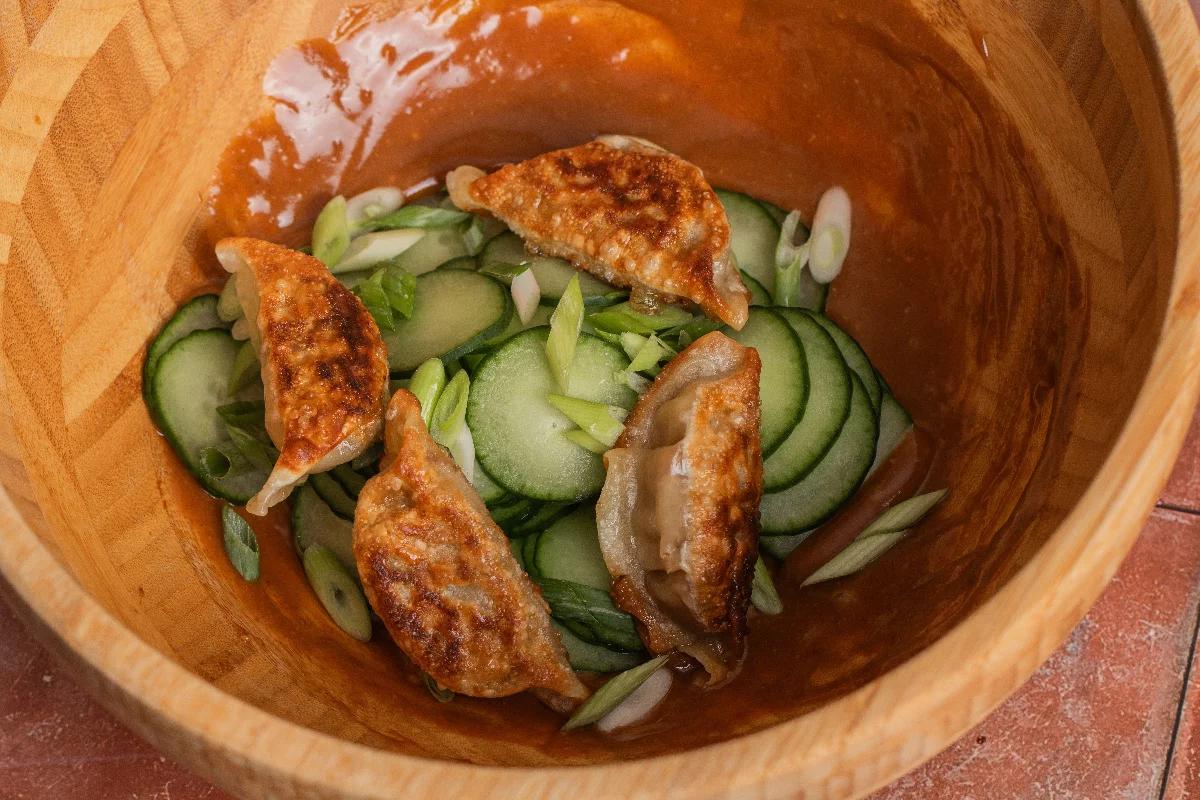 Gyoza Salat - Schritt 4