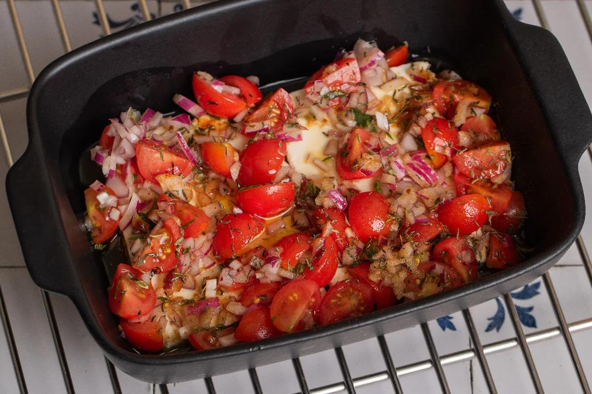 Überbackener Feta aus dem Ofen - Schritt 2