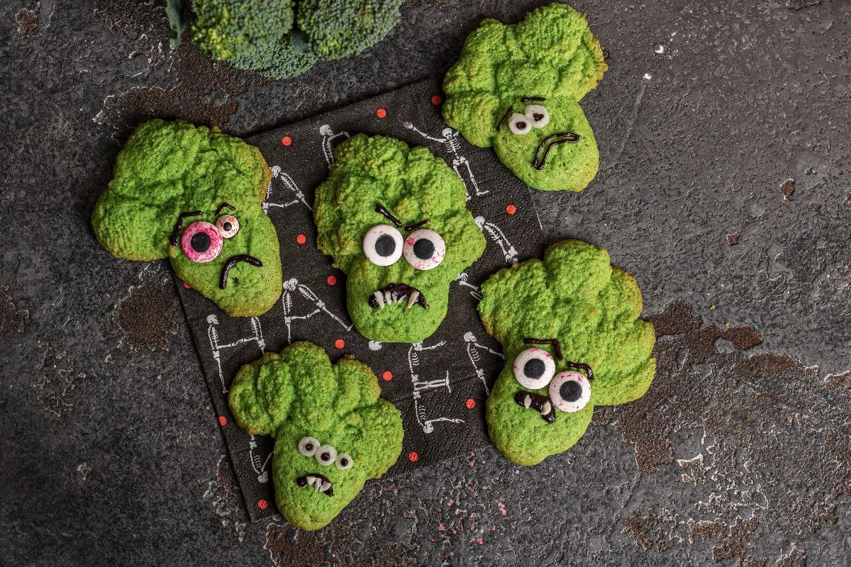 Brokkoli-Monster-Kekse