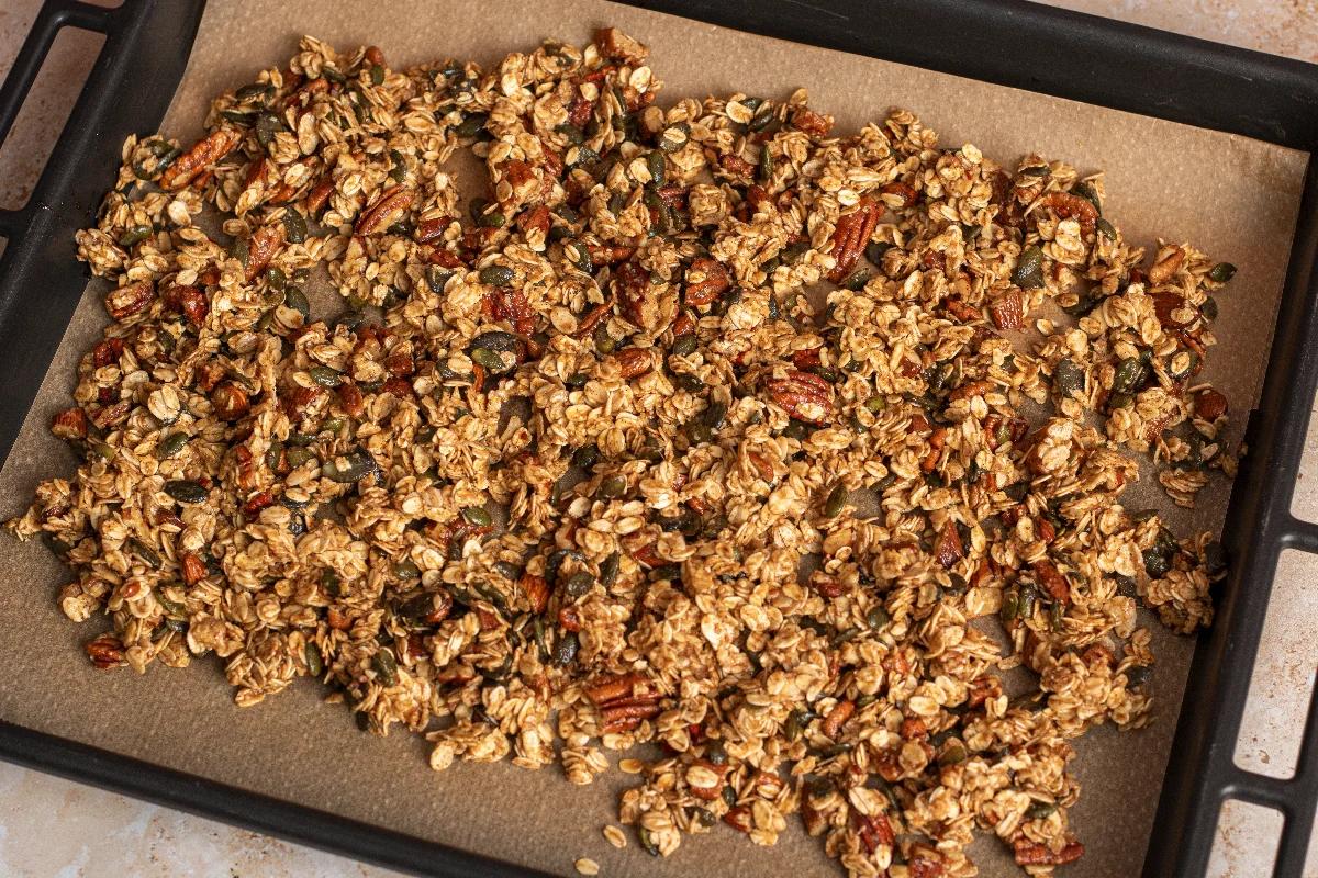 Pumpkin Spice Granola - Schritt 2