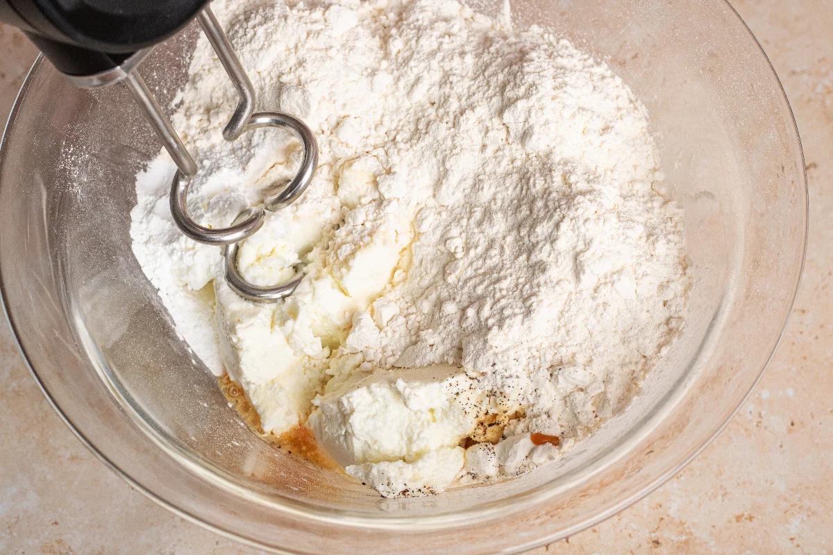Protein-Croissants mit Schokolade - Schritt 1