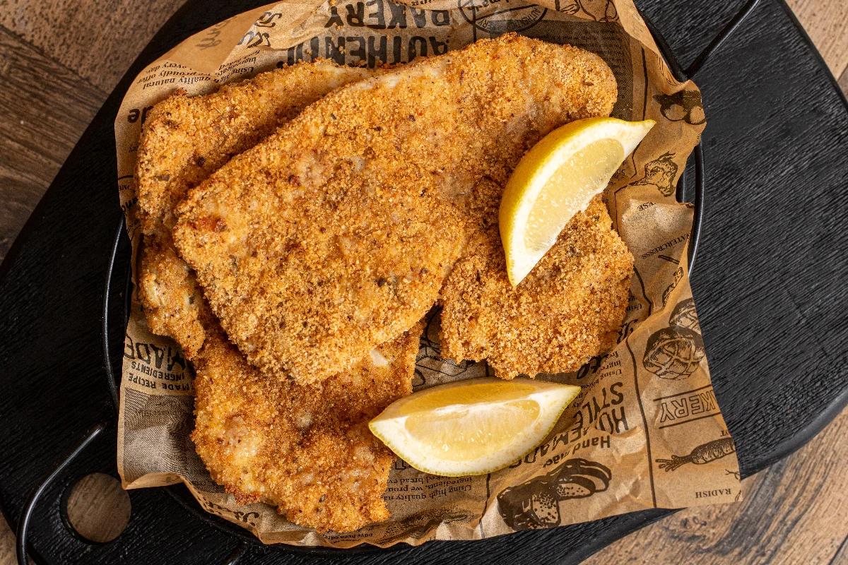 Paniertes Hähnchenschnitzel im Airfryer