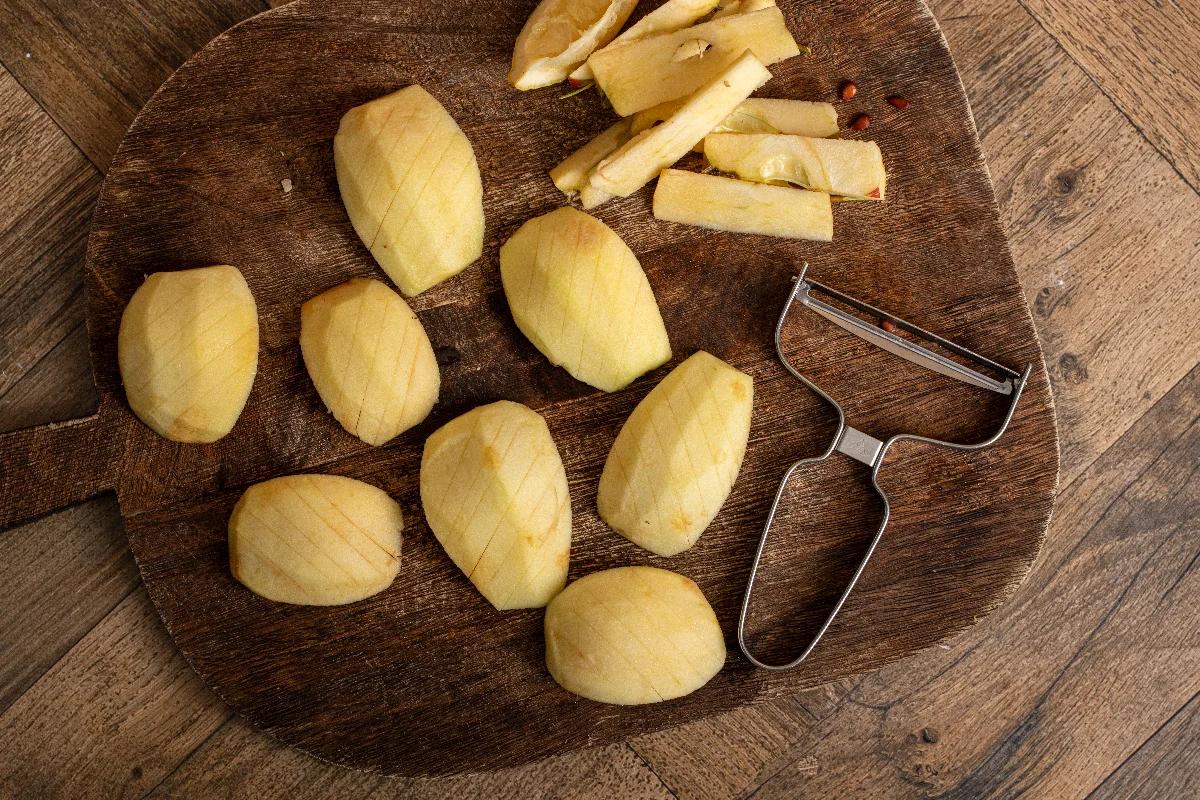 Apfelkuchen aus dem Airfryer - Schritt 1