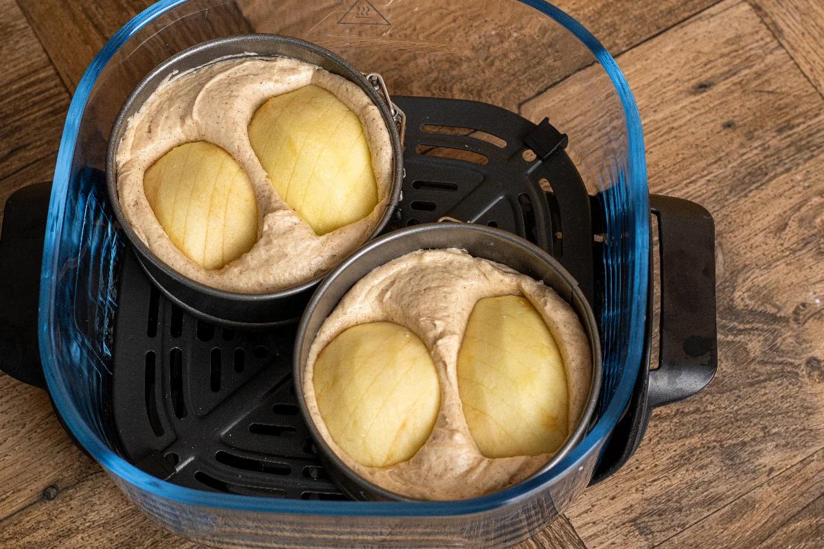 Apfelkuchen aus dem Airfryer - Schritt 3