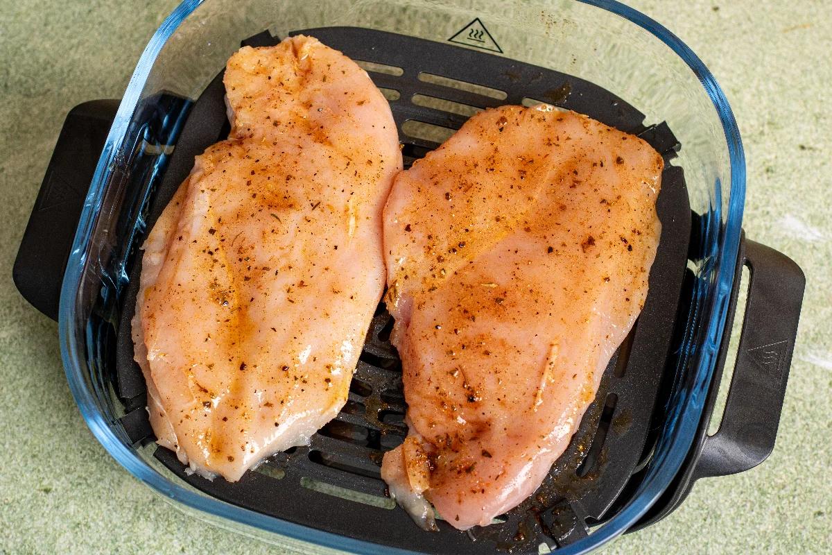 Hähnchenbrust im Airfryer - Schritt 2