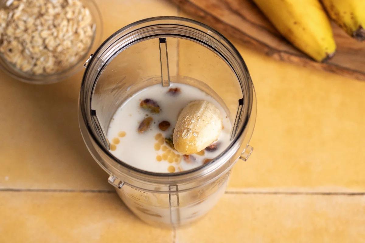 Healthy Nuss-Bananen Shake - Schritt 1